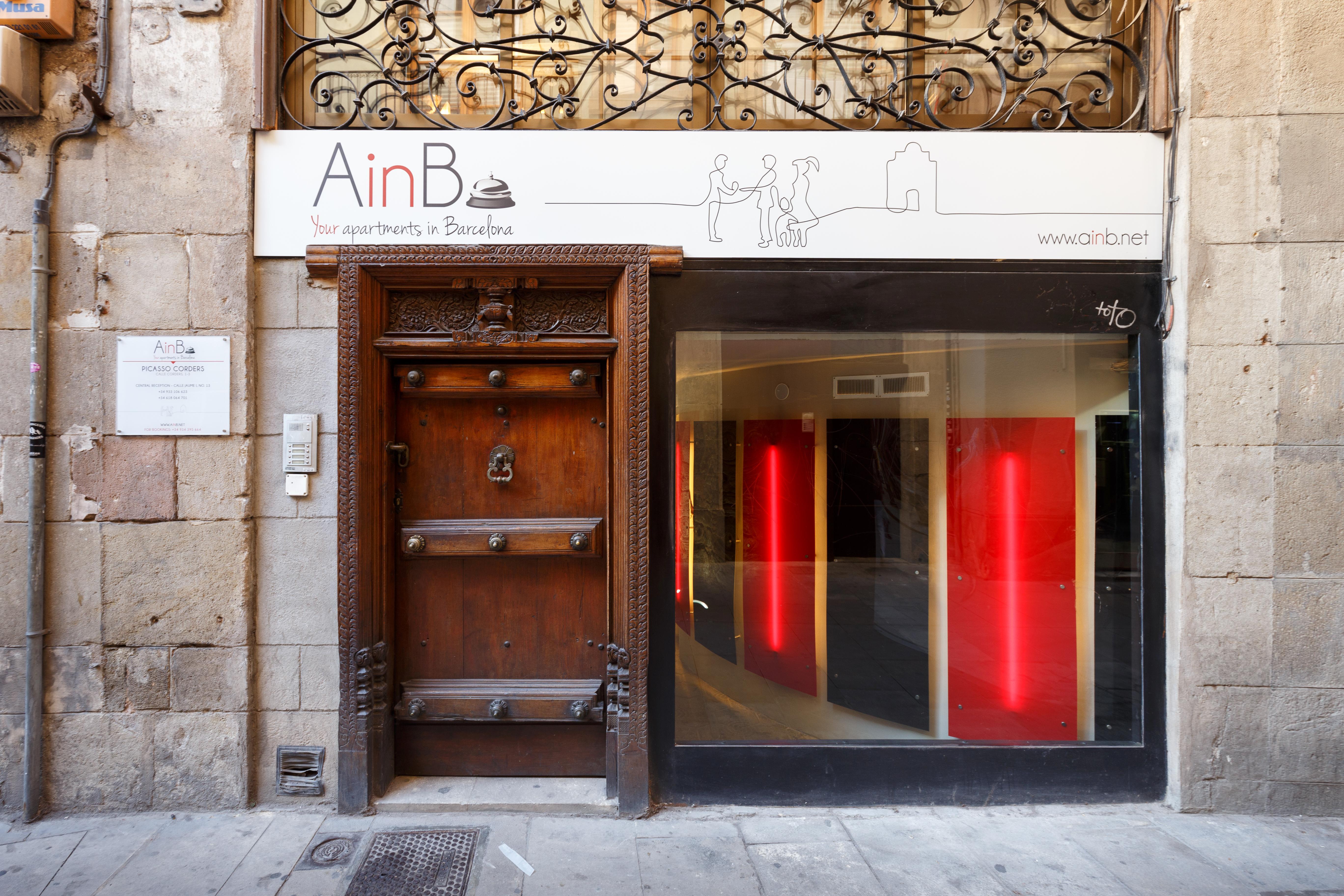 AinB Picasso-Corders Apartments Barcelona Exterior foto